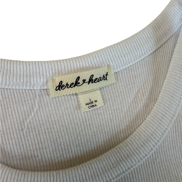 Derek Heart White Tan Sleeveless Mini Dress Size Small NWT - Picture 10 of 17